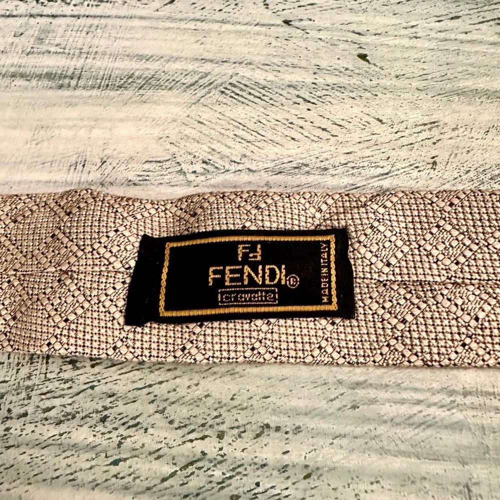 Fendi silk black